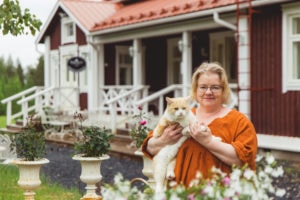 RItva Korpihilla ja Nekku-kissa
