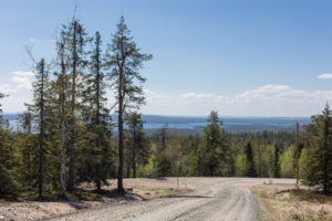 Maisemaa Posion Kirintövaaralta