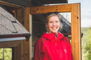 Hymyilevä Jenni Kujala